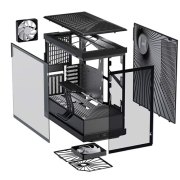 کیس کامپیوتر هایت مدل Y40 Pitch Black - تصویر 4