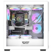 کیس کامپیوتر دارک فلش مدل DF2100 MESH WH - تصویر 2