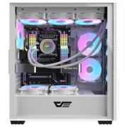 کیس کامپیوتر دارک فلش مدل DF2100 MESH WH - تصویر 4