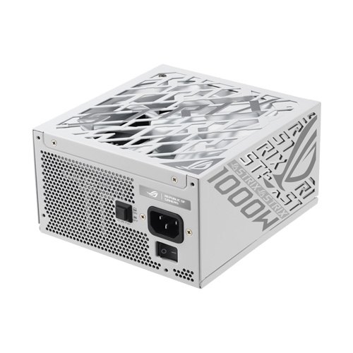 منبع تغذیه ایسوس مدل ROG STRIX 1000W Platinum White Edition - تصویر 1