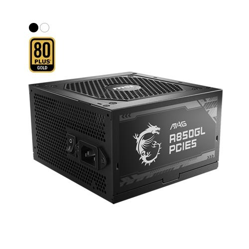 منبع تغذیه MSI مدل MAG A850GL PCIE5 - تصویر 1