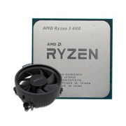 پردازنده دسکتاپ AMD مدل Ryzen 3 4100 • بدون جعبه • همراه با خنک کننده ⁃ تک فروشی و باندل - تصویر 1